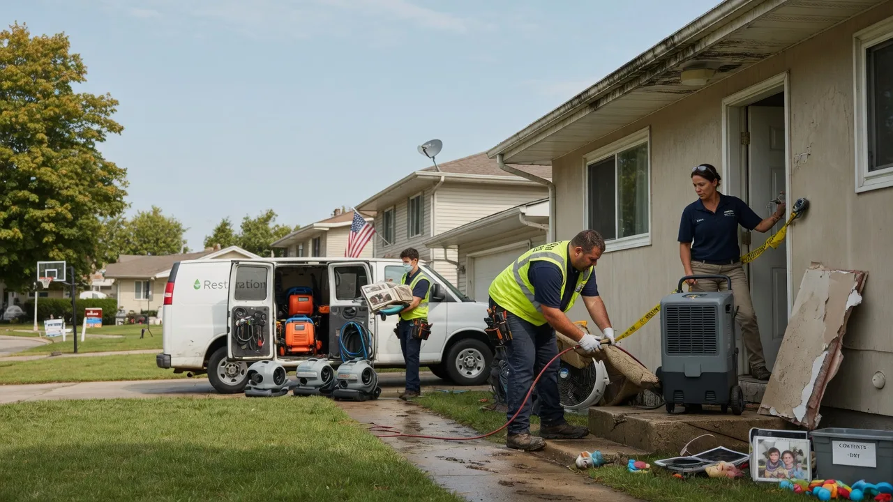Water Damage Restoration in Berlin, ND near me